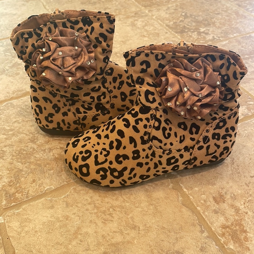 Leopard Printed Boots